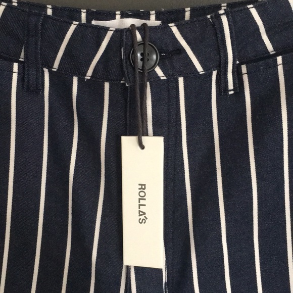 NWT Rolla’s Old Mate Pants Ink Stripe Sold Out 27 - Picture 5 of 10